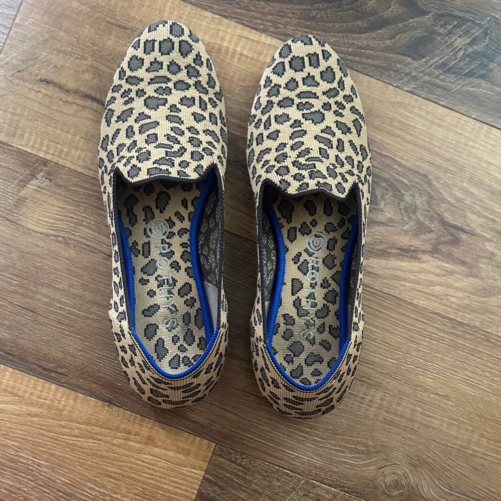 Rothy’s Leopard Print Women's Shoes size 9.5
